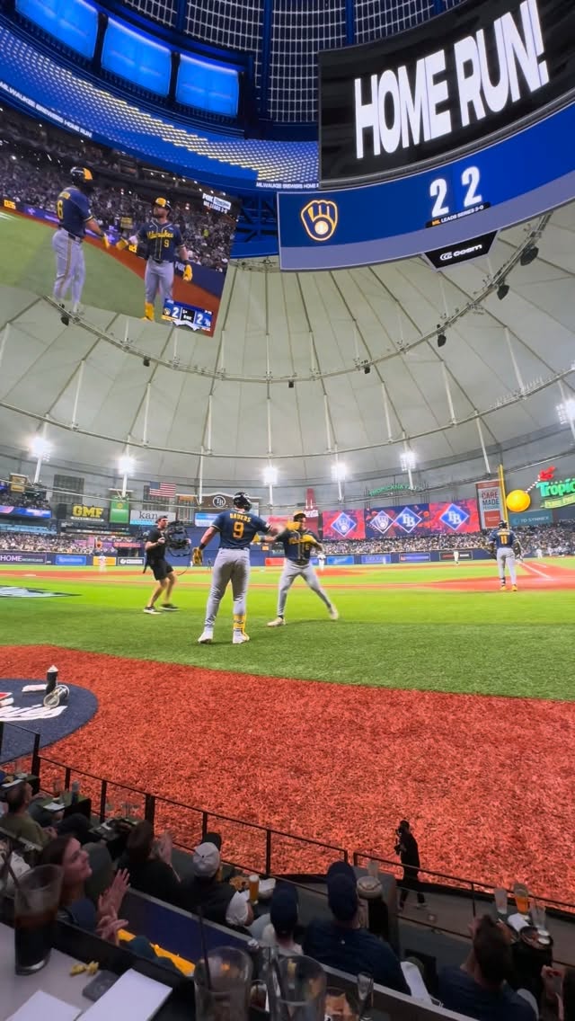 Walking into The Dome as David Hami...