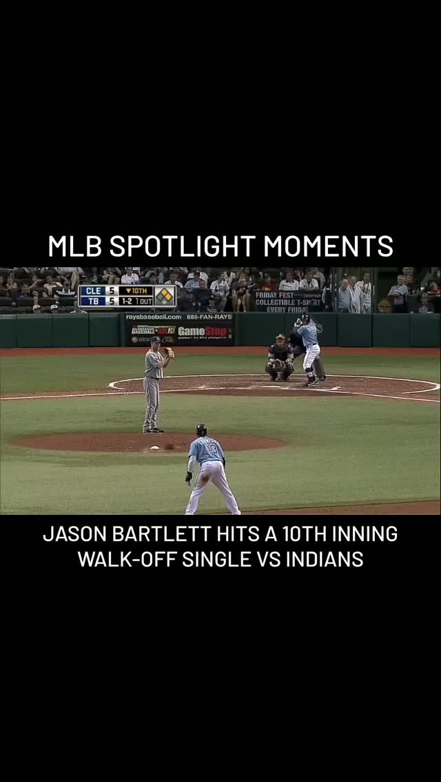 Jason Bartlett hits a walk-off sing...