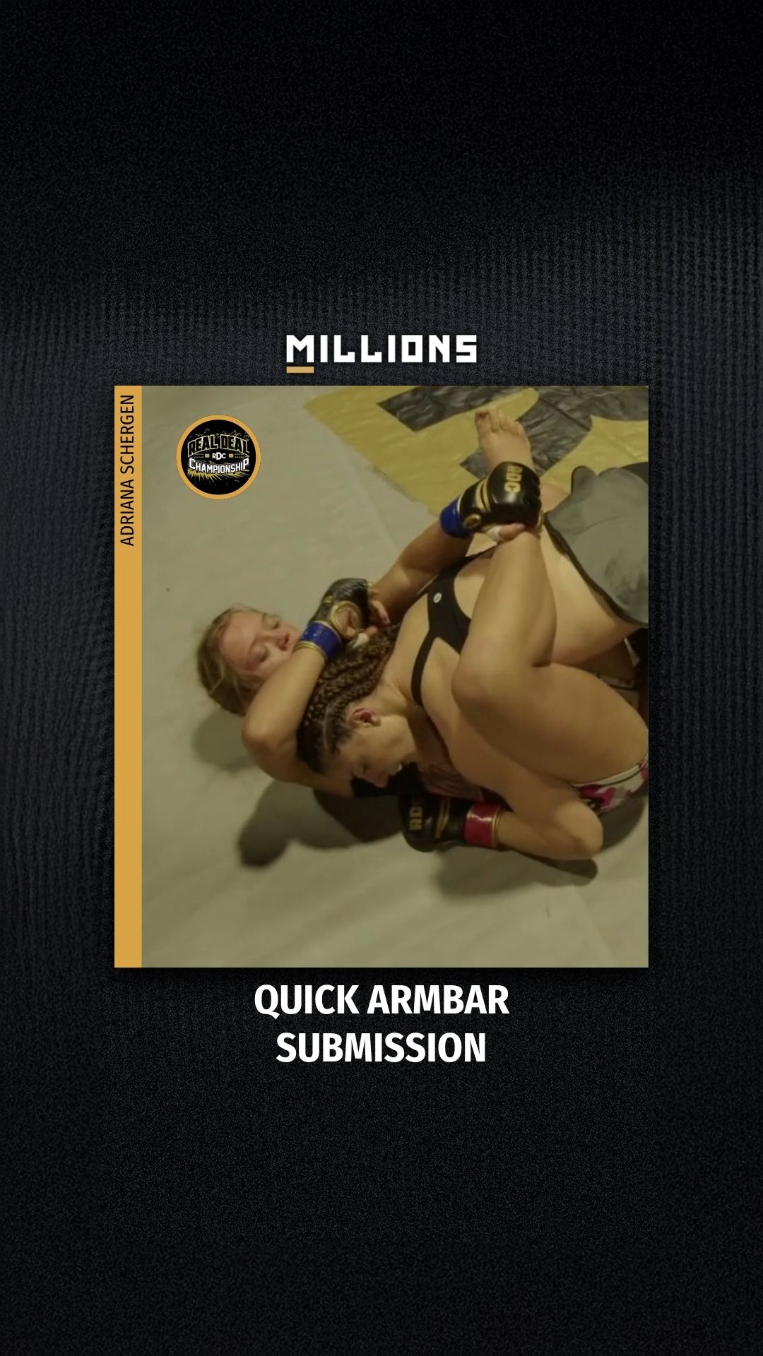 Adriana Schergen: Quick Armbar Subm...