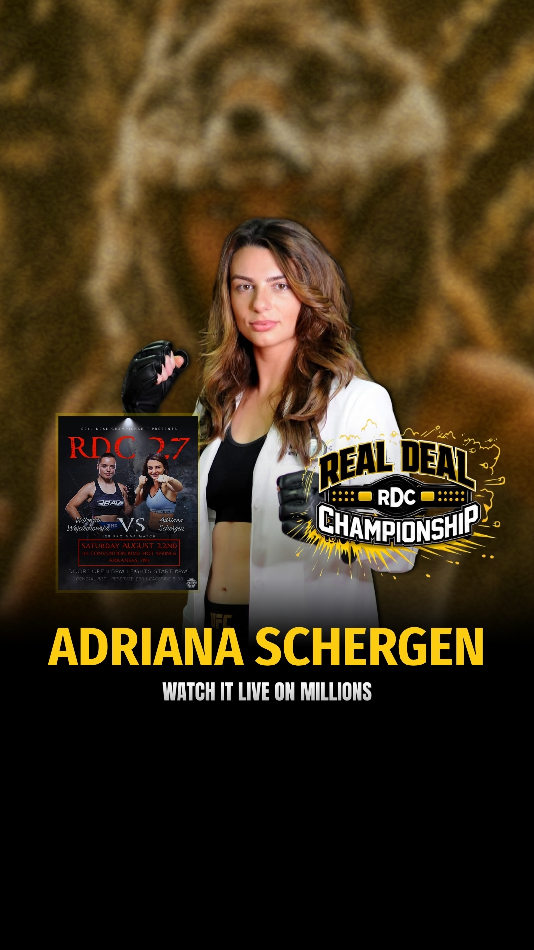 Adriana Schergen | Relentless Edge on MILLIONS Adriana Schergen | Relentless Edge