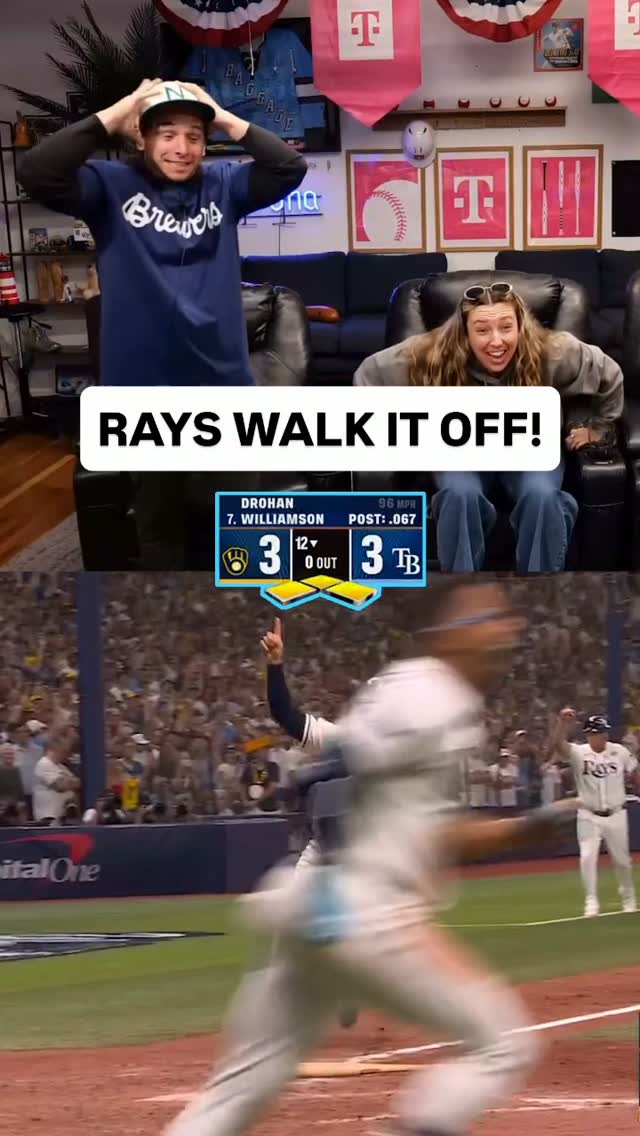 Rays walk it off, Brewers lose Worl...