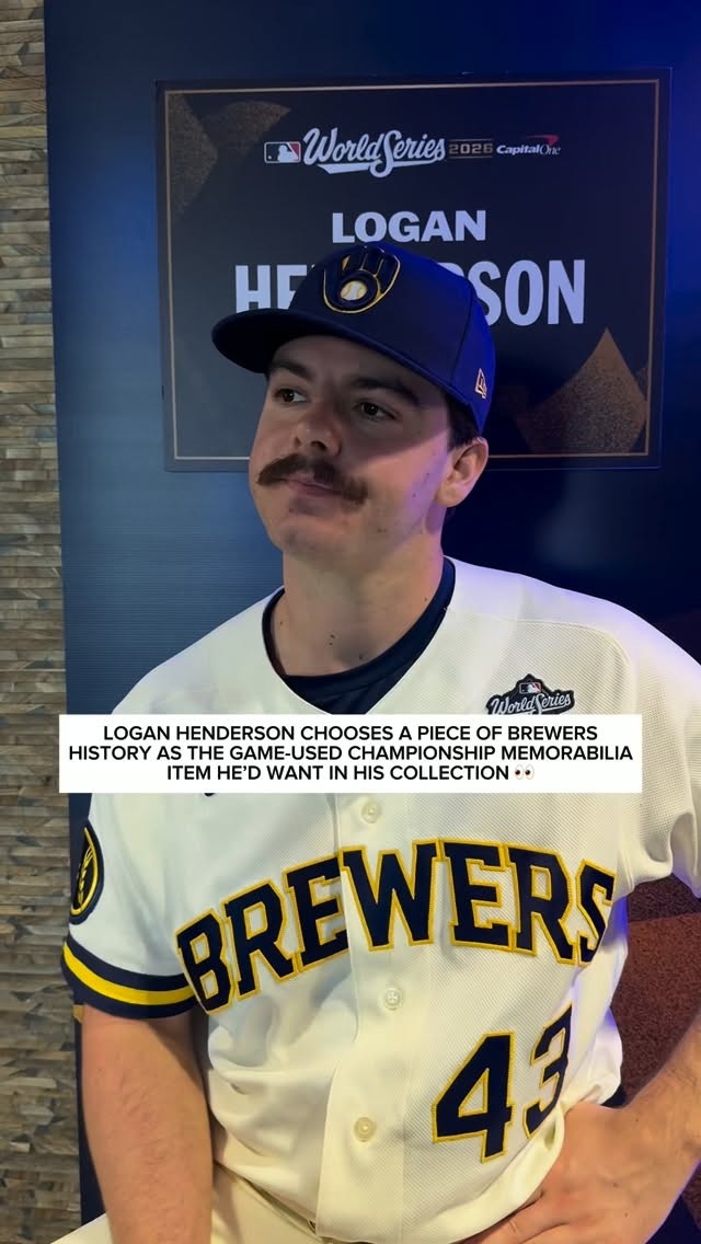 Brewers World Series Starter Logan ...