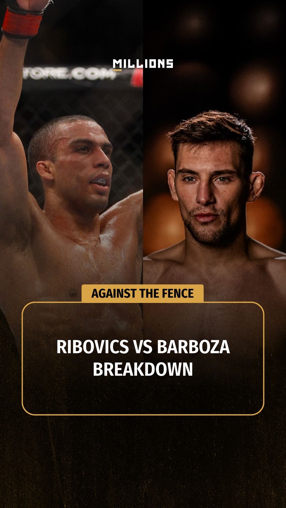 Against The Fence: Ribovics vs Barb... on MILLIONS Against The Fence: Ribovics vs Barb...