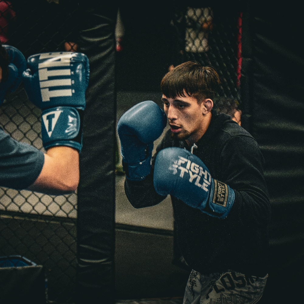 Aidan training session