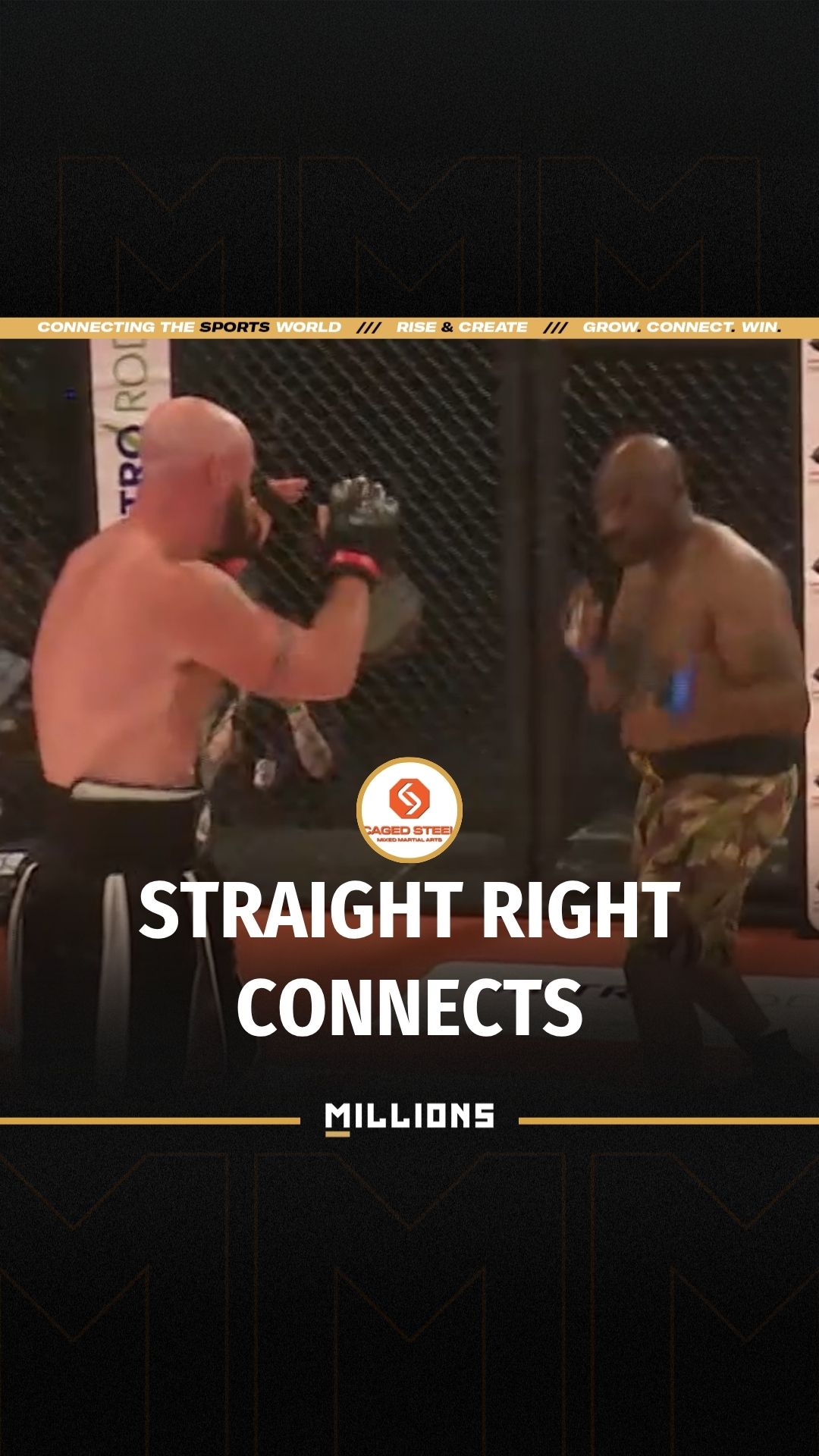 Cage Steel: Straight Right Connects...