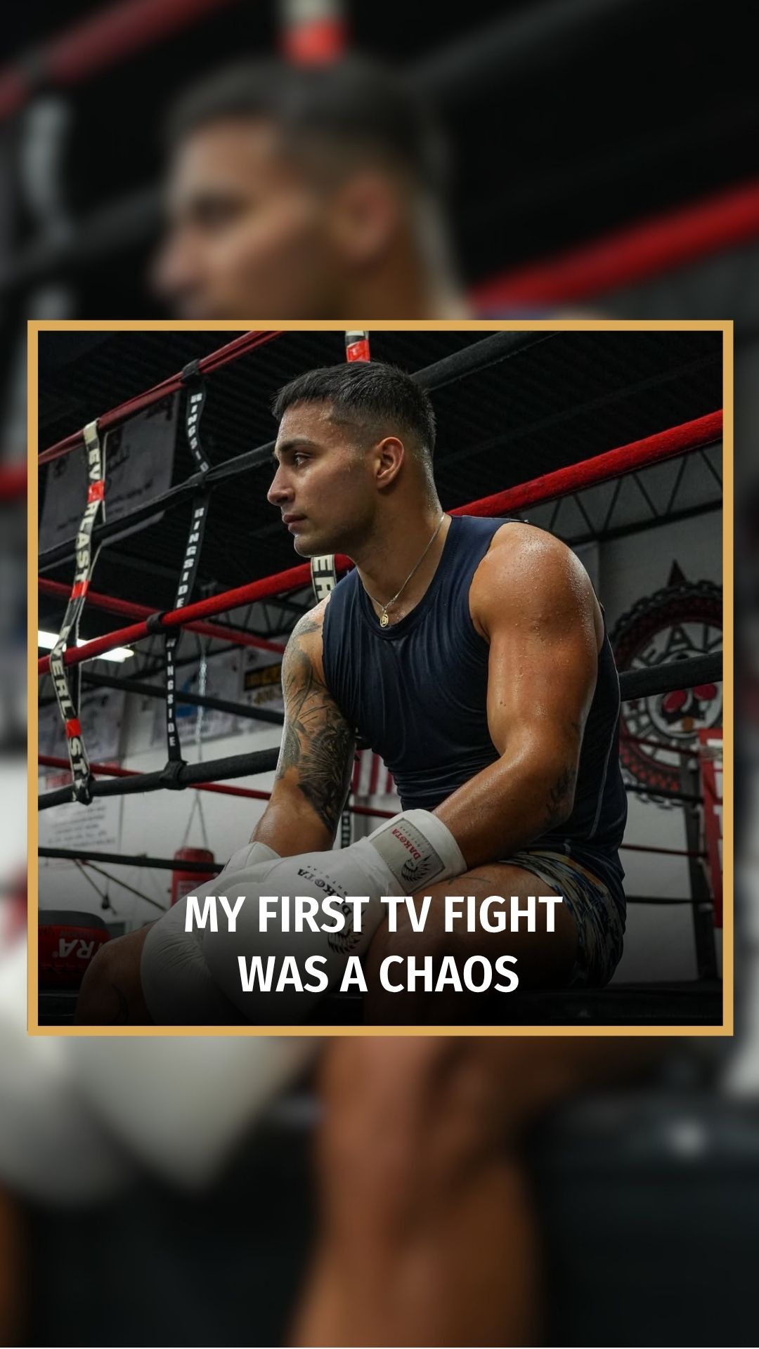 Alex Vargas: My First TV Fight Was ...