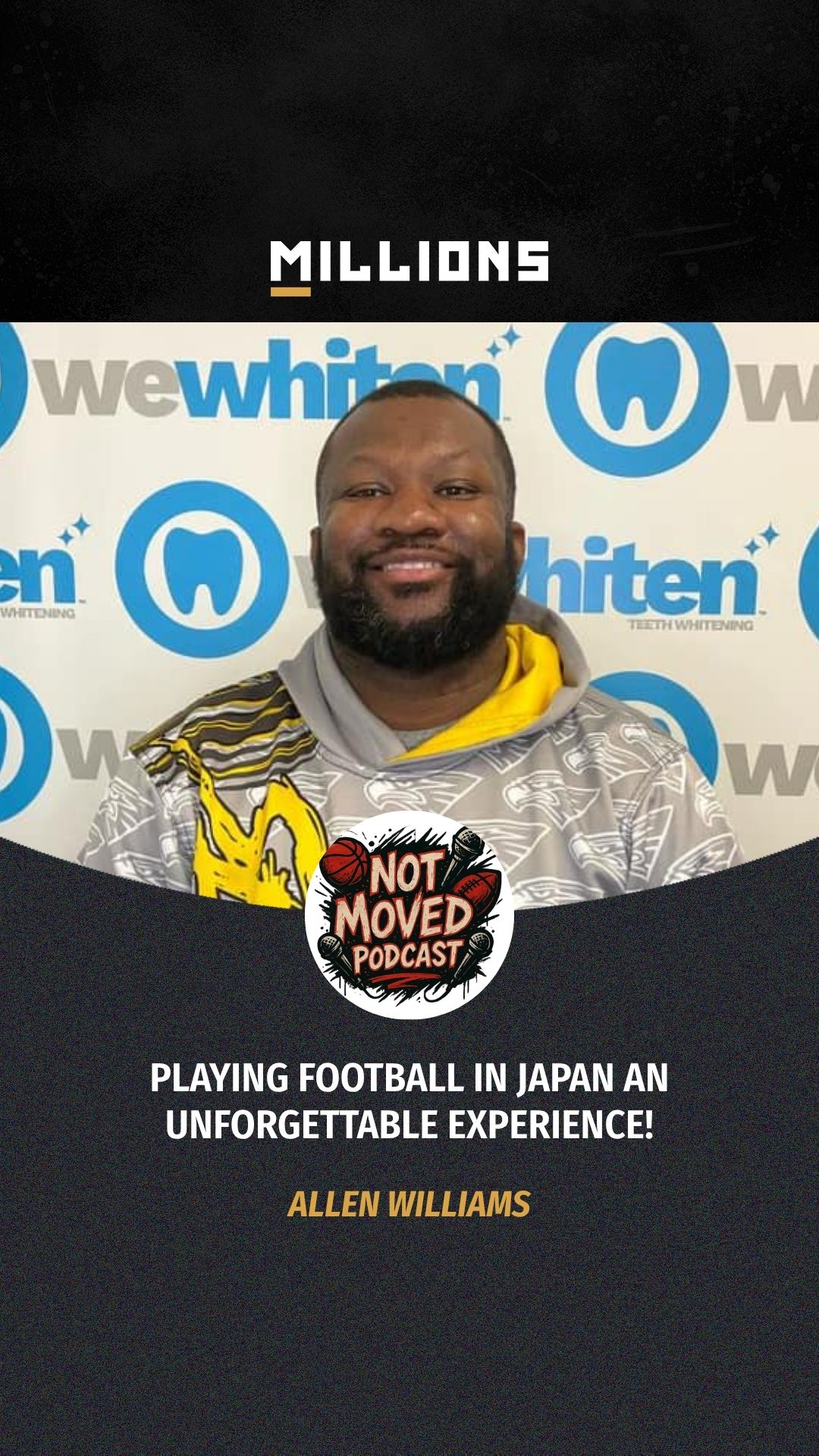 Allen Williams: Playing Football in... on MILLIONS Allen Williams: Playing Football in...
