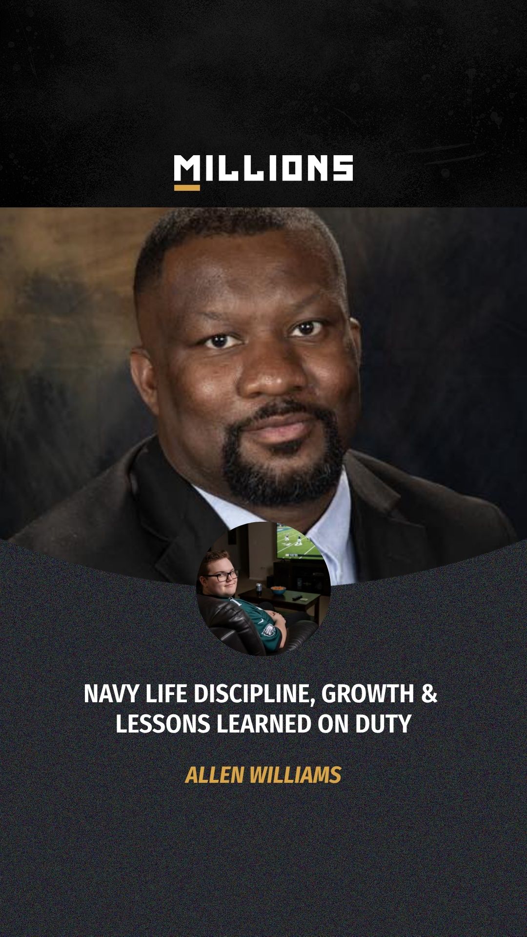 Allen Williams: Navy Life Disciplin... on MILLIONS Allen Williams: Navy Life Disciplin...