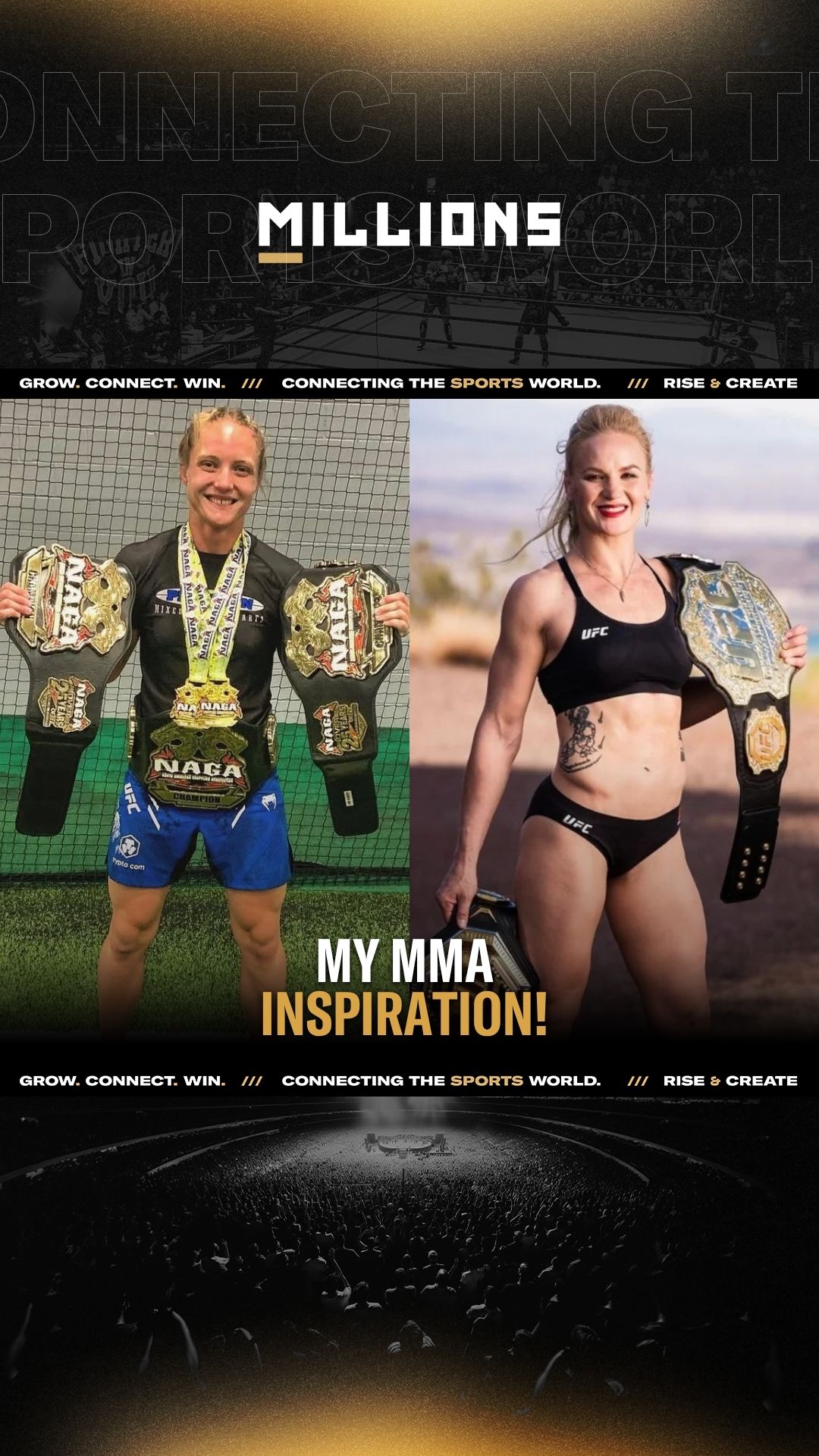 Amanda Gans: My MMA Inspiration! |... on MILLIONS Amanda Gans: My MMA Inspiration! |...
