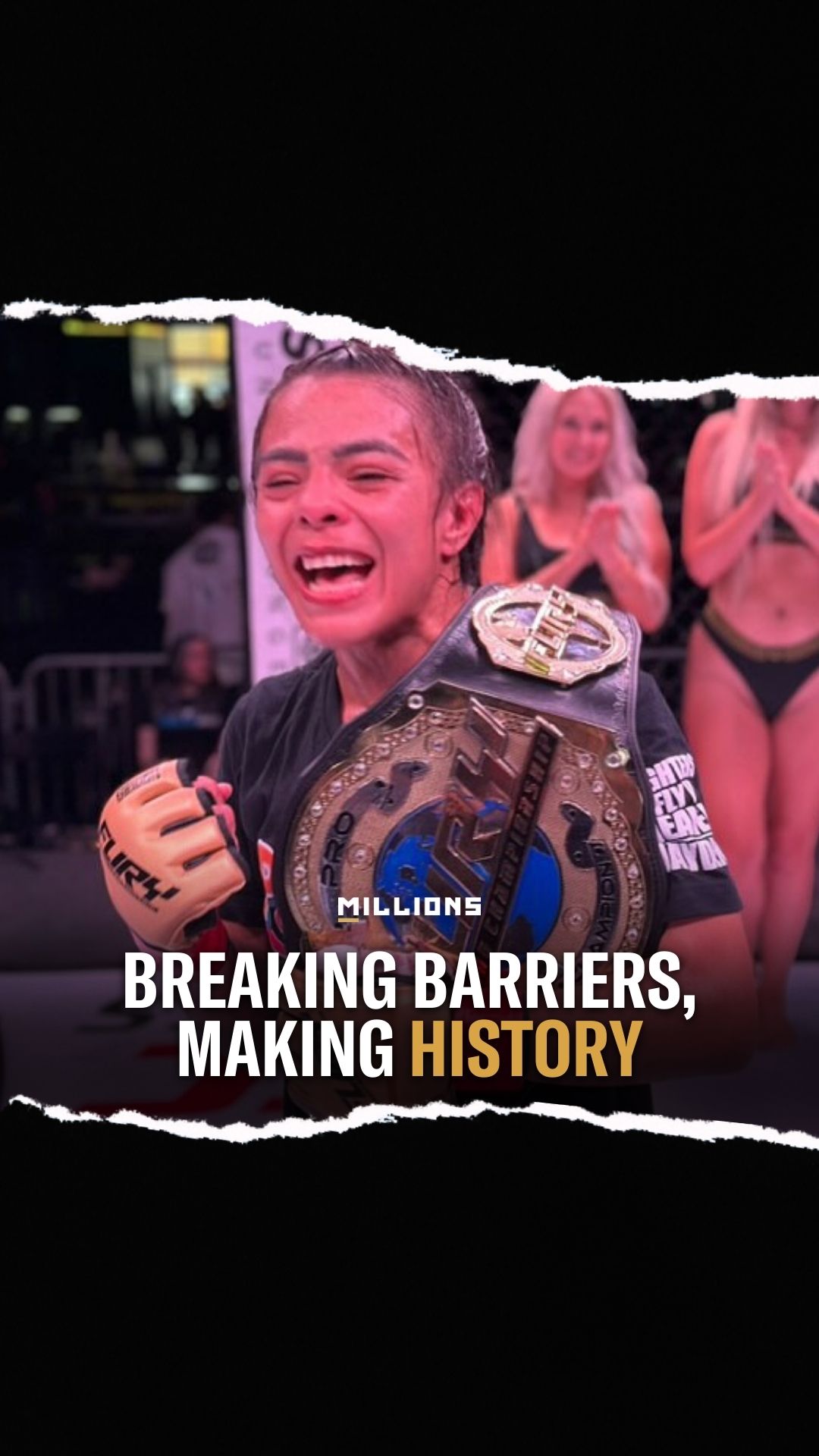 Andrea Amaro: Athlete Breaks Barrie...