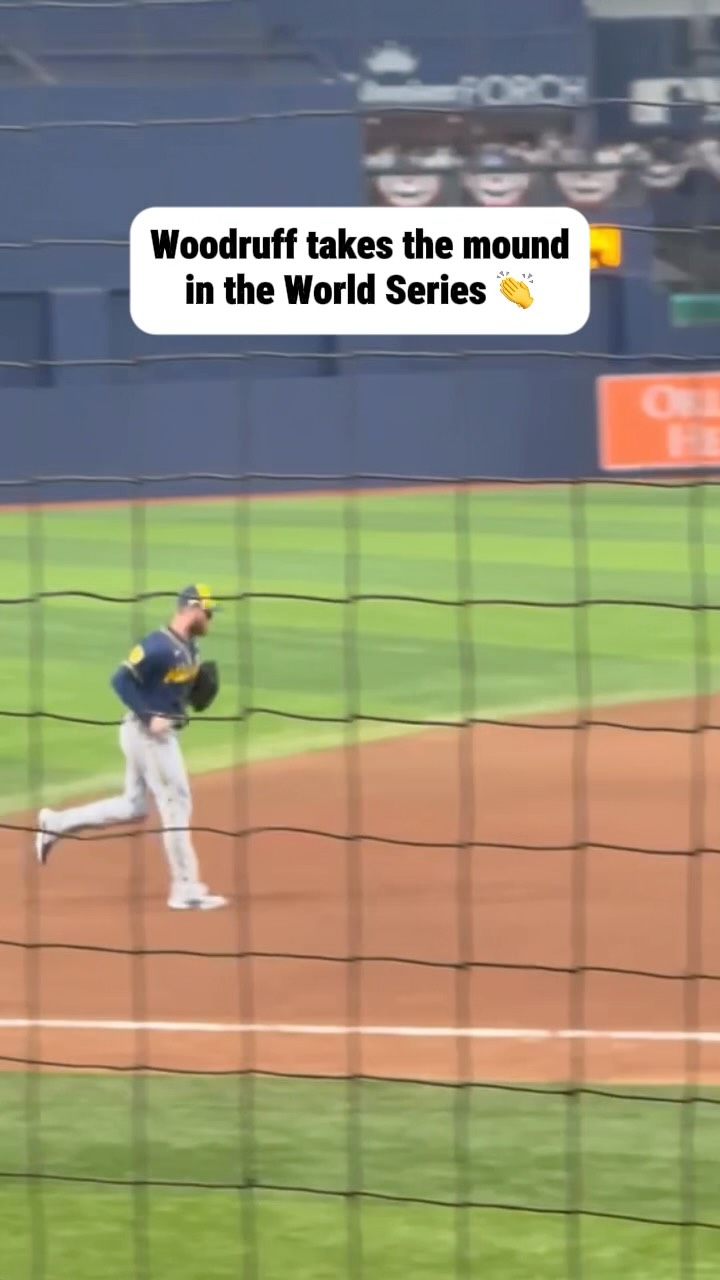Woodruff takes the mound in the Wor...