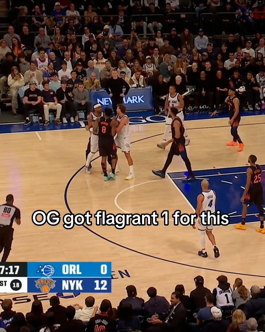 OG Anunoby gets flagrant 1 foul dur...