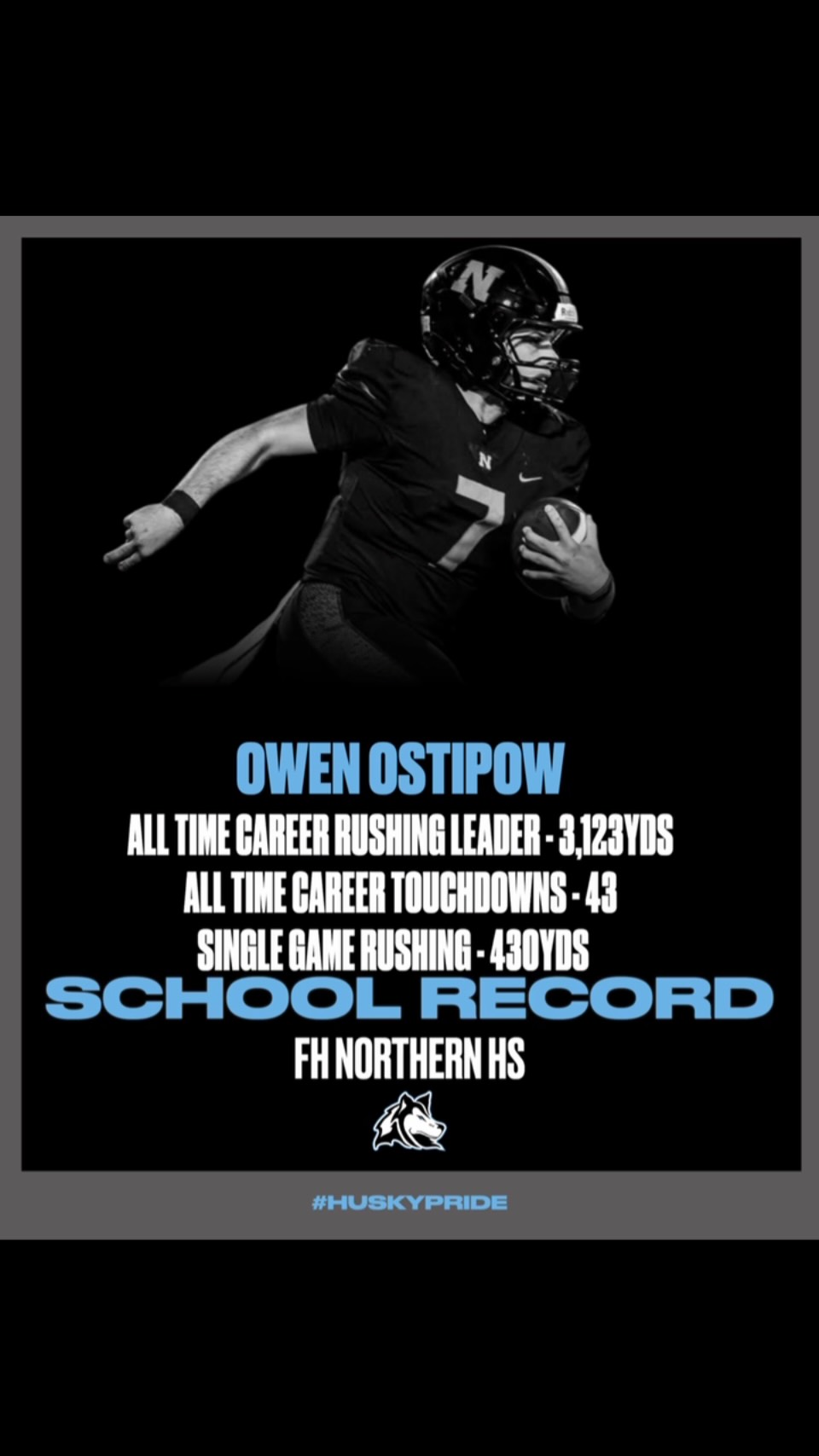 Owen Ostipow FH Northern HS School ...
