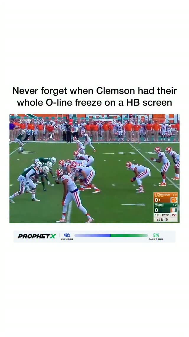 Clemson's trick play against Miami:... on MILLIONS Clemson's trick play against Miami:...