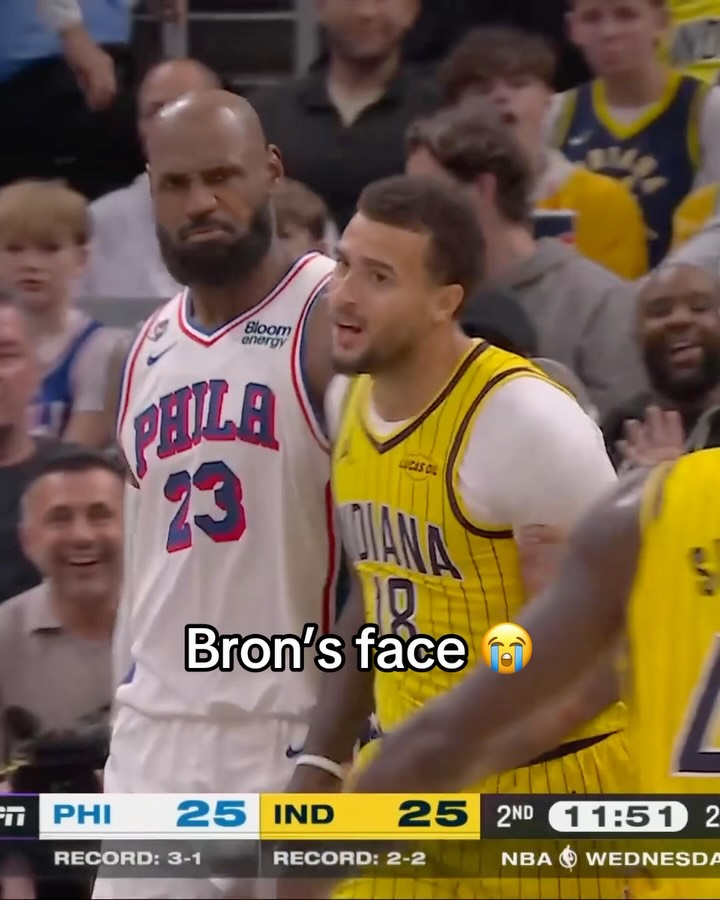 LeBron's confused reaction to a cha... on MILLIONS LeBron's confused reaction to a cha...