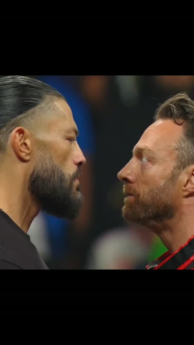 Roman Reigns and LA Knight's heated... on MILLIONS Roman Reigns and LA Knight's heated...