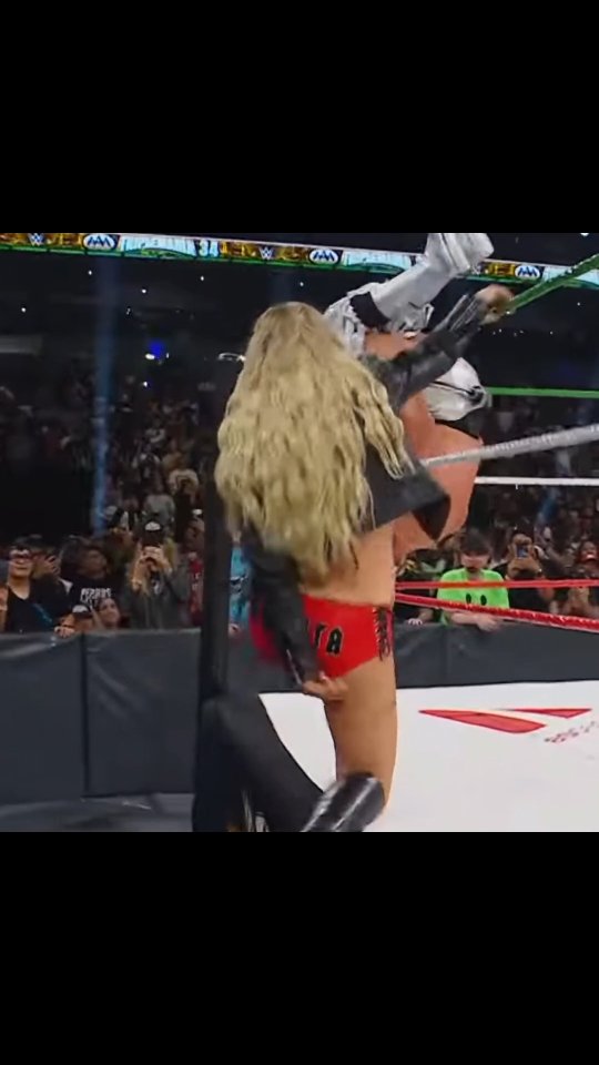 Liv Morgan wrestling action in the ...