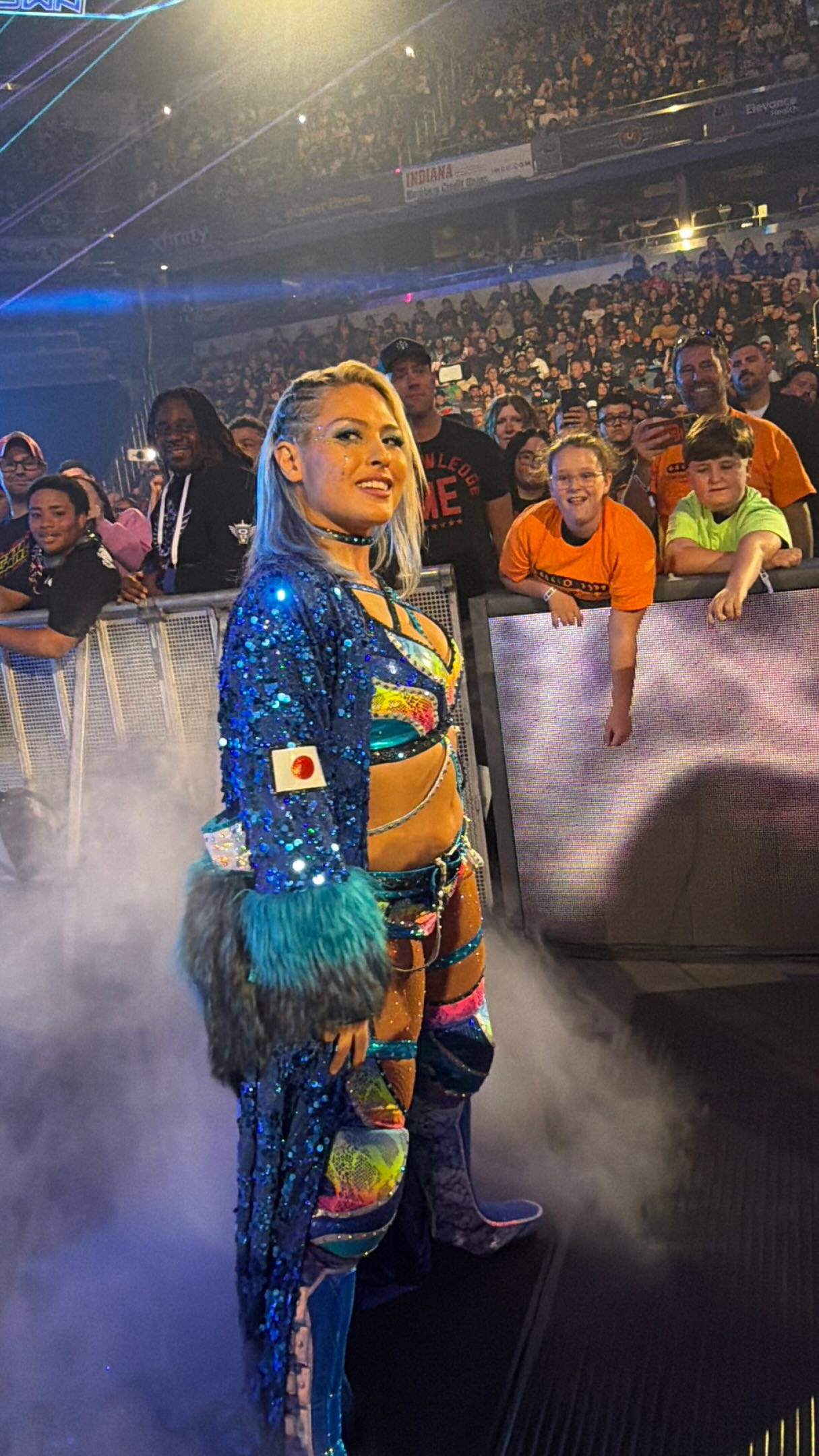 Giulia's SmackDown entrance