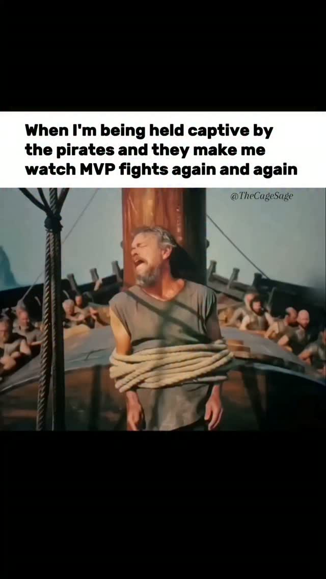 Pirates force me to watch MVP fight...