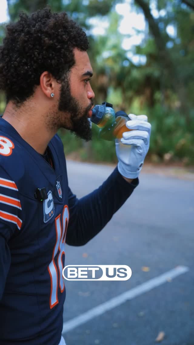 Caleb Williams rehab footage ahead ...