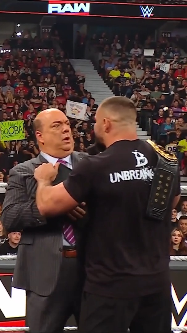 Bron Breakker confronts Paul Heyman...