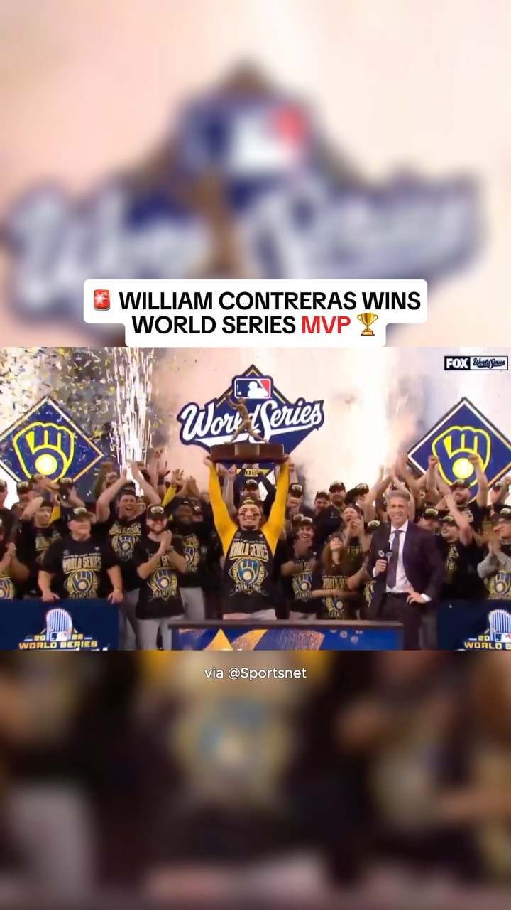 William Contreras wins World Series...