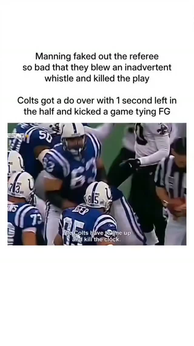 Peyton Manning's Epic Fake Spike At... on MILLIONS Peyton Manning's Epic Fake Spike At...