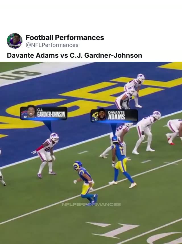 Davante Adams vs C.J. Gardner-Johns... on MILLIONS Davante Adams vs C.J. Gardner-Johns...