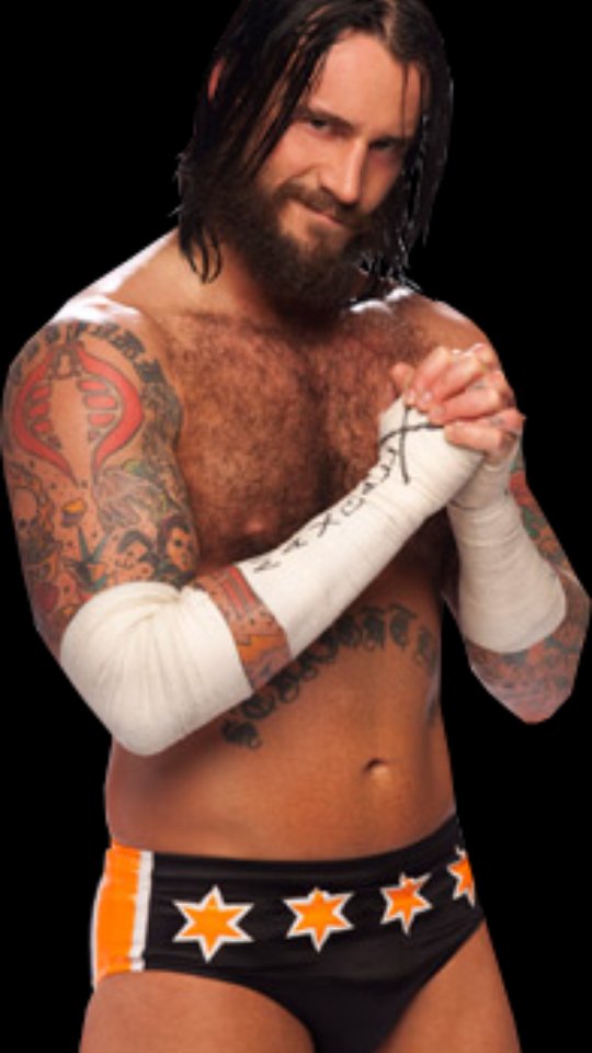 CM Punk as Straight Edge in 2010