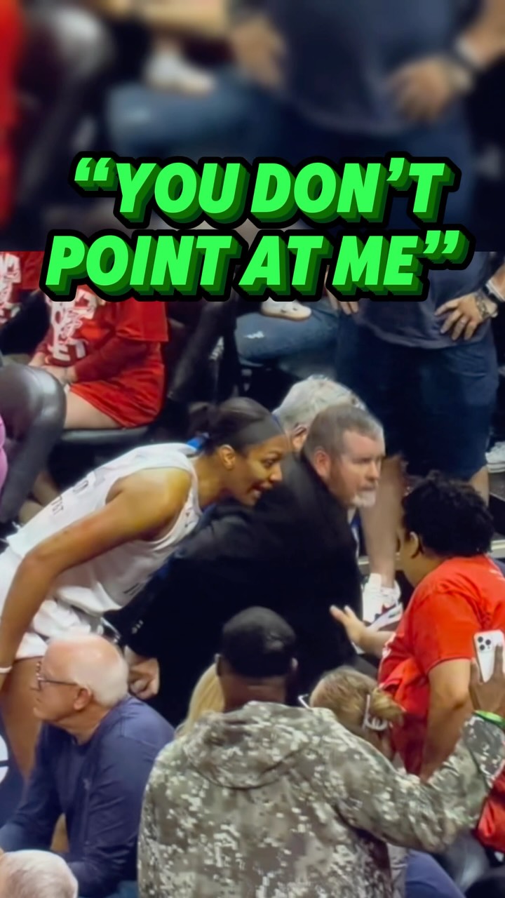 A'ja Wilson lip-reading a fight wit...