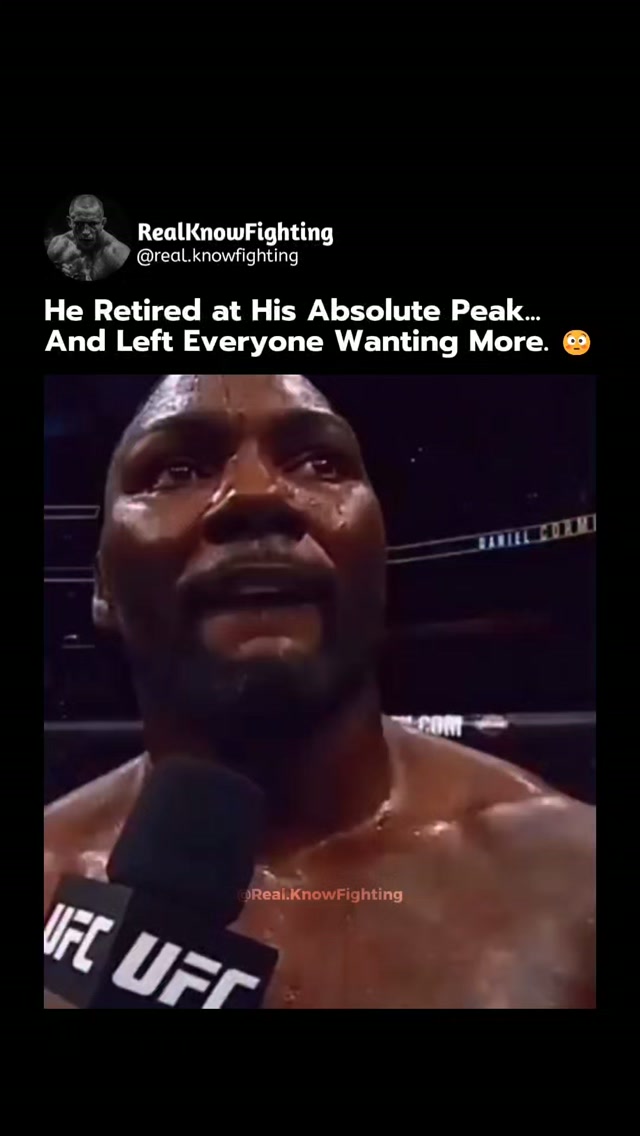 Anthony "Rumble" Johnson's Emotiona...