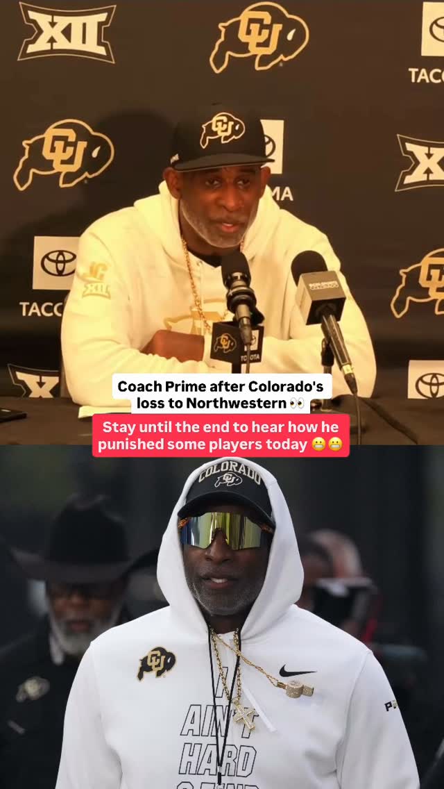 Coach Prime on Colorado's loss to N...