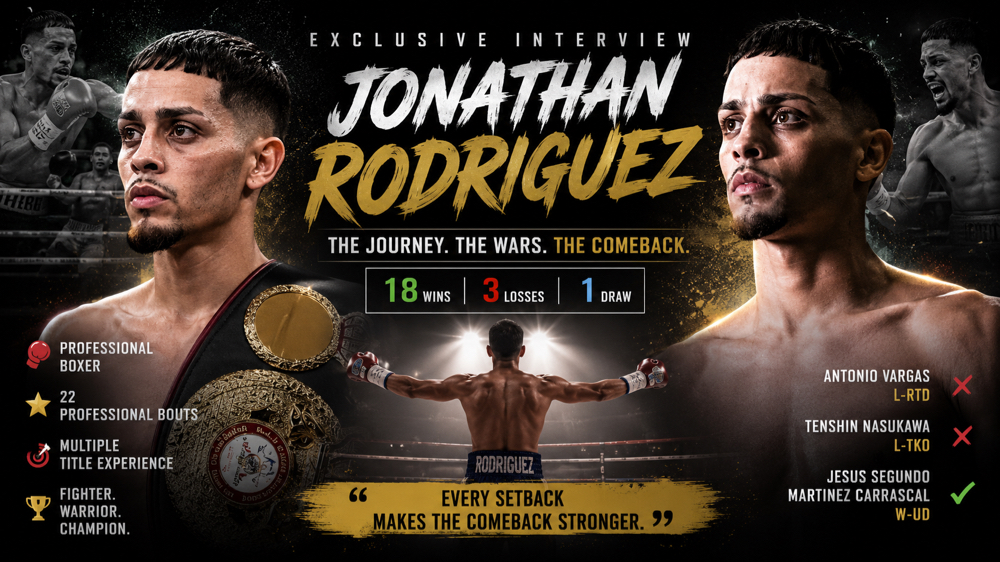 JONATHAN RODRIGUEZ EXCLUSIVE | The ...