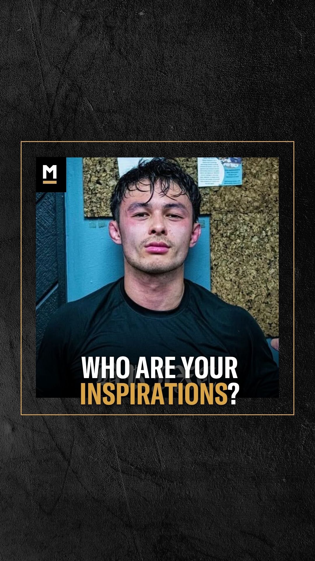 Brandon Ramos: Who Are Your Inspira... on MILLIONS Brandon Ramos: Who Are Your Inspira...