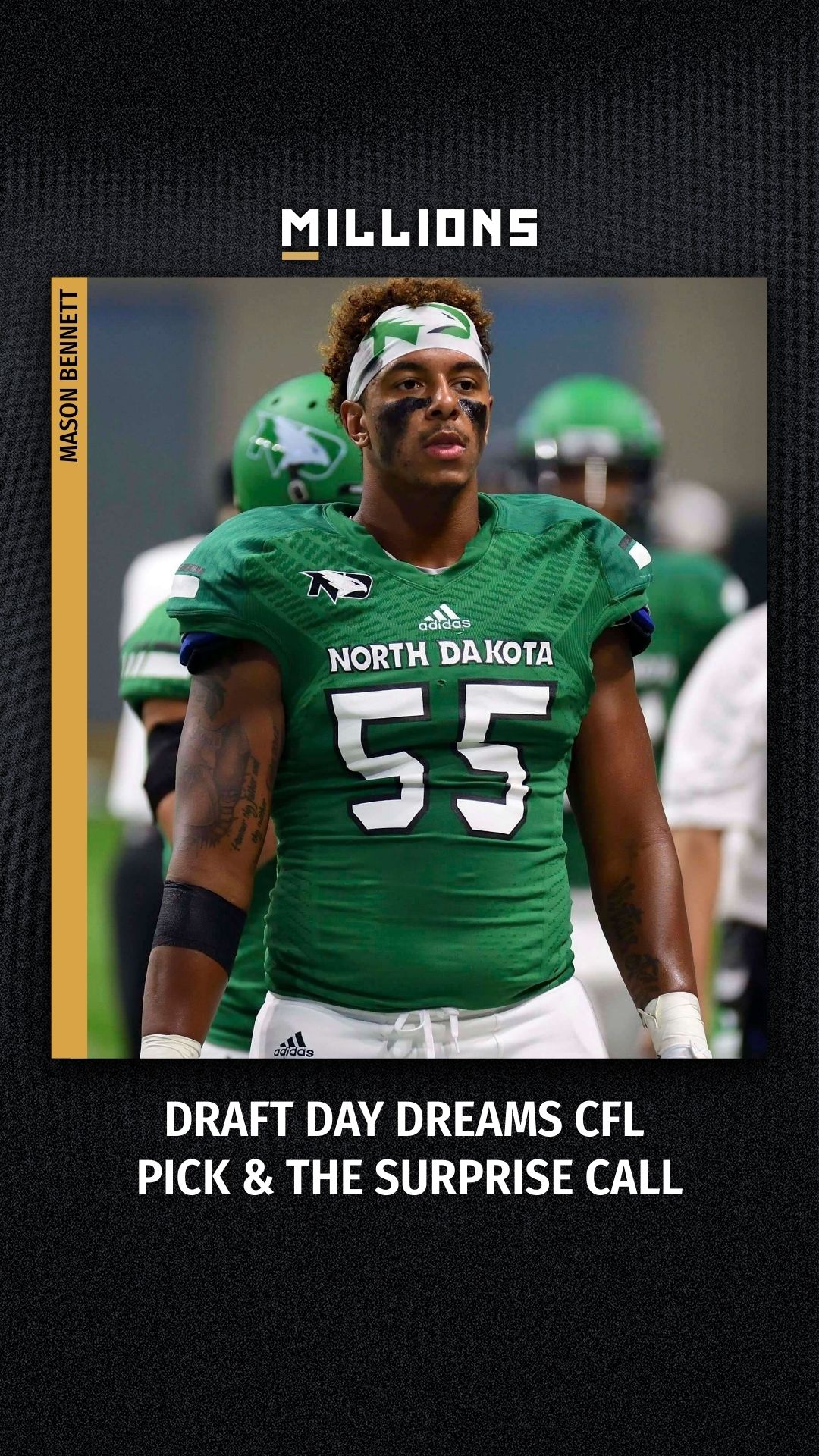 Mason Bennett: Draft Day Dreams CFL...