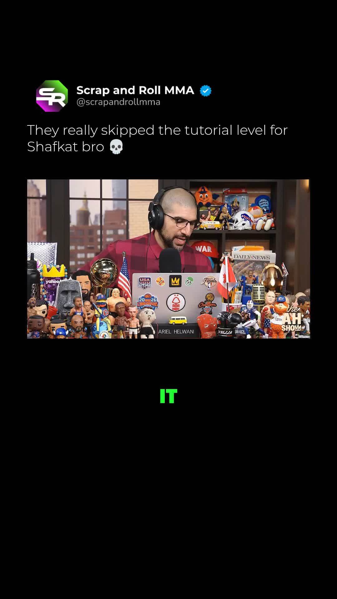 Ariel Helwani on Shafkat vs. Morale...