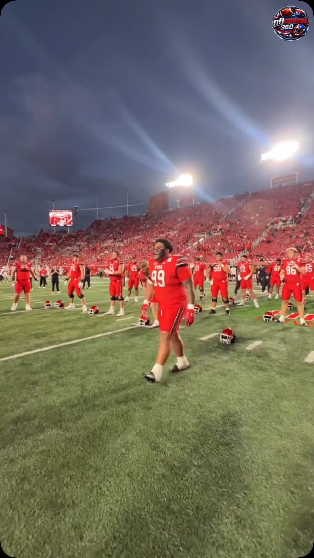 Utah Lineman Hyping Up Before Kicko... on MILLIONS Utah Lineman Hyping Up Before Kicko...