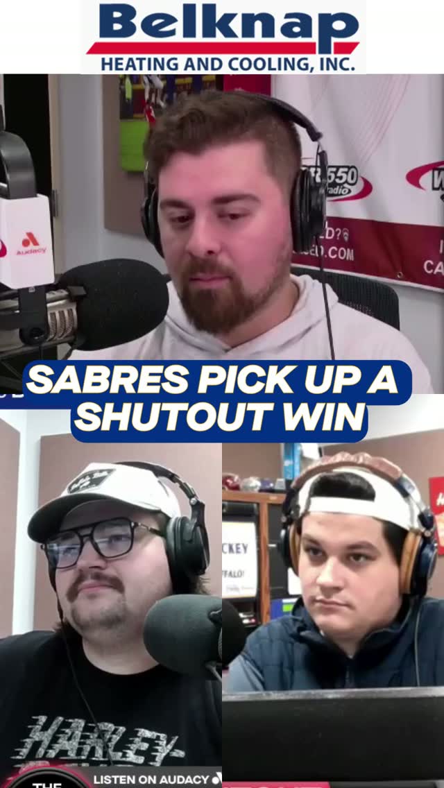 Sabres Shutout Win Discussed by WGR...