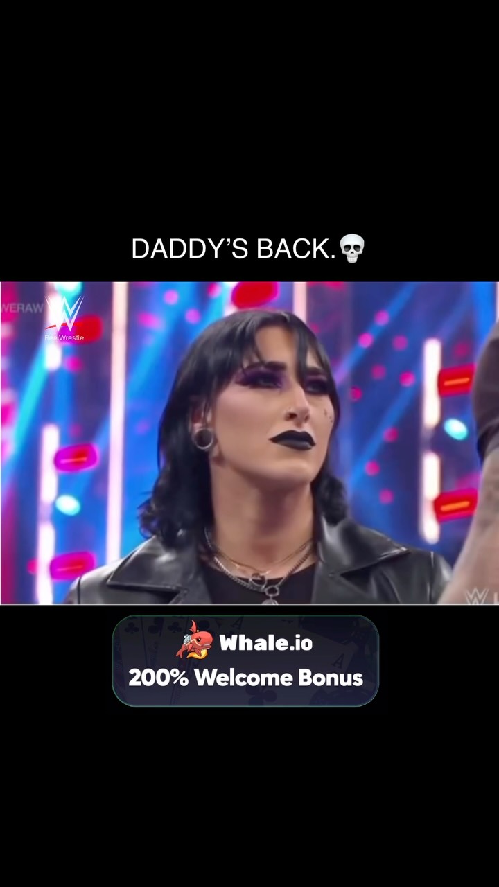 Rhea Ripley's reaction to Randy Ort...