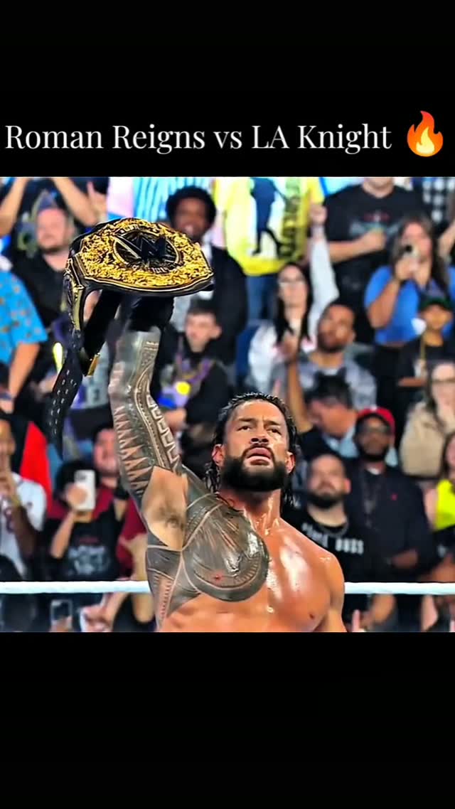 Roman Reigns vs LA Knight at WWE Mo...