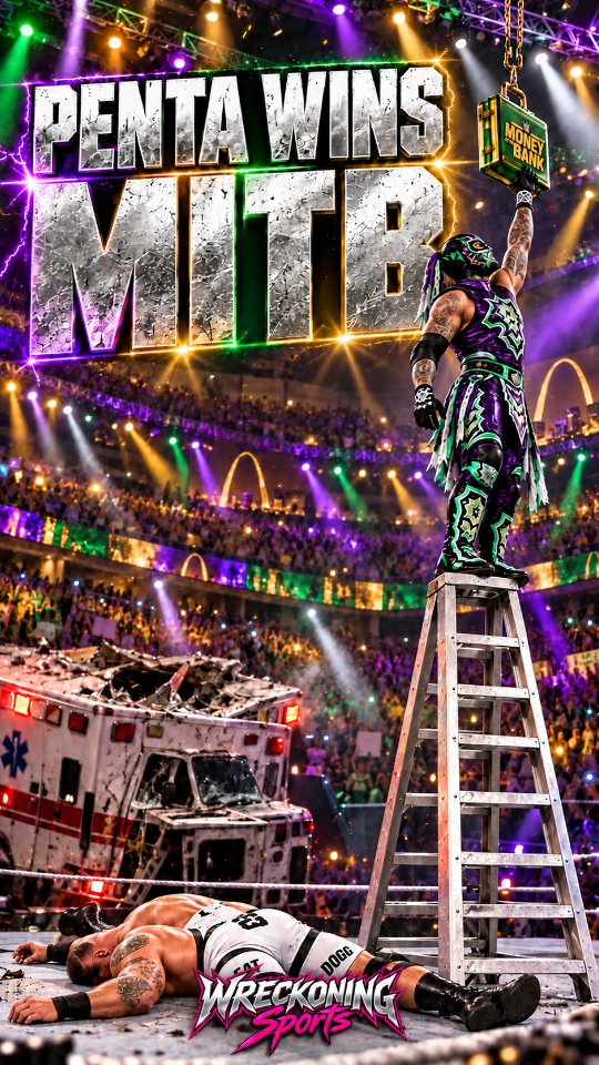 Penta wins Money in the Bank!