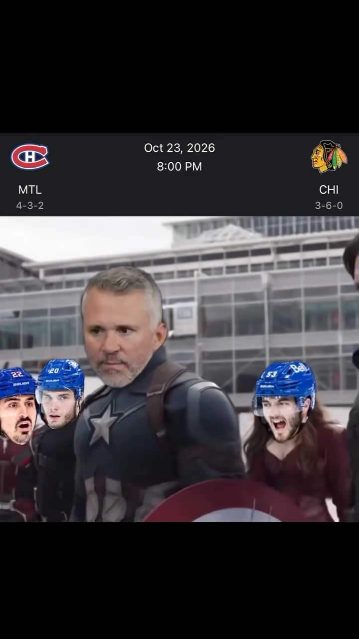 Montreal Canadiens vs Chicago Black...