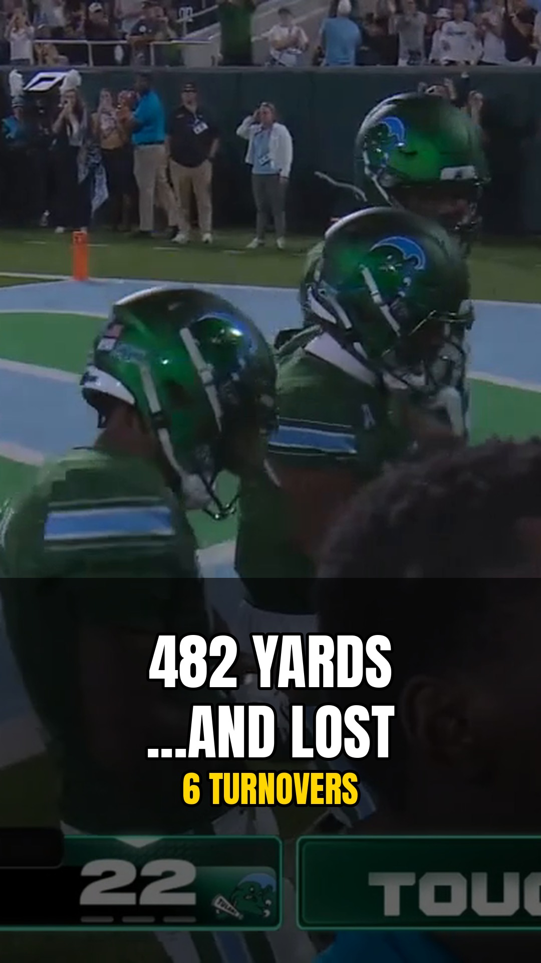 Memphis racked up 482 yards, but 6 ...