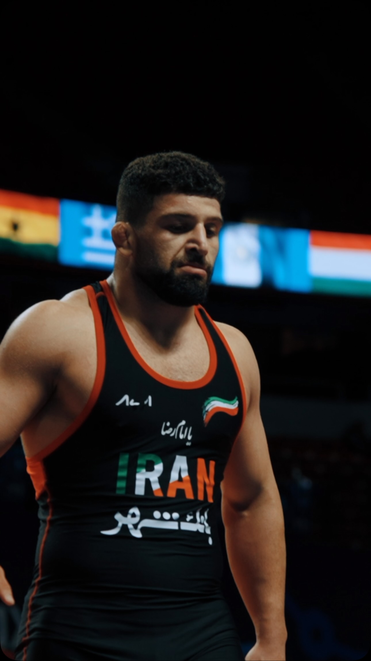 Yasin Yazdi finishes his wrestling ...