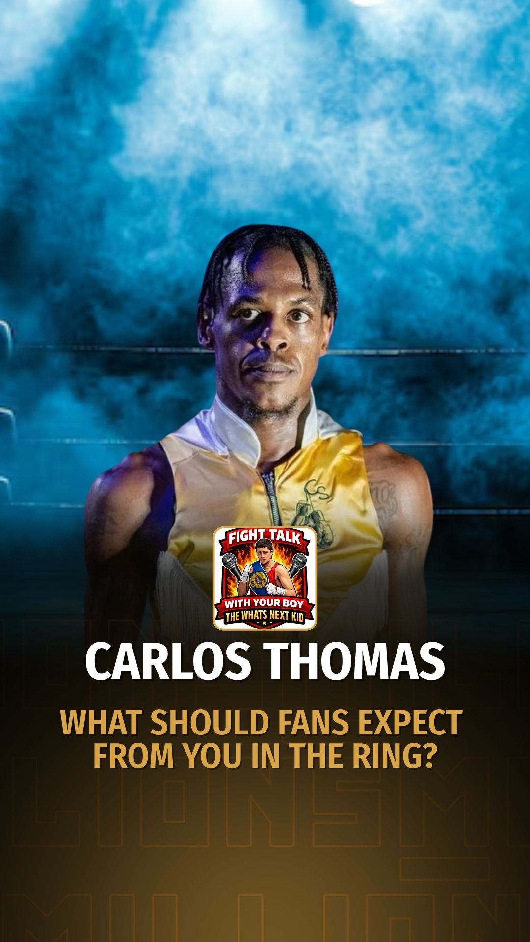 Carlos Thomas: What Should Fans Exp...