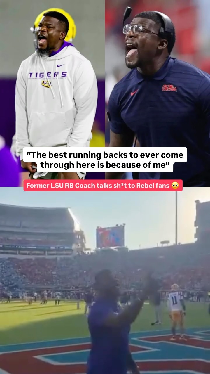 Former LSU RB Coach talks smack to ... on MILLIONS Former LSU RB Coach talks smack to ...