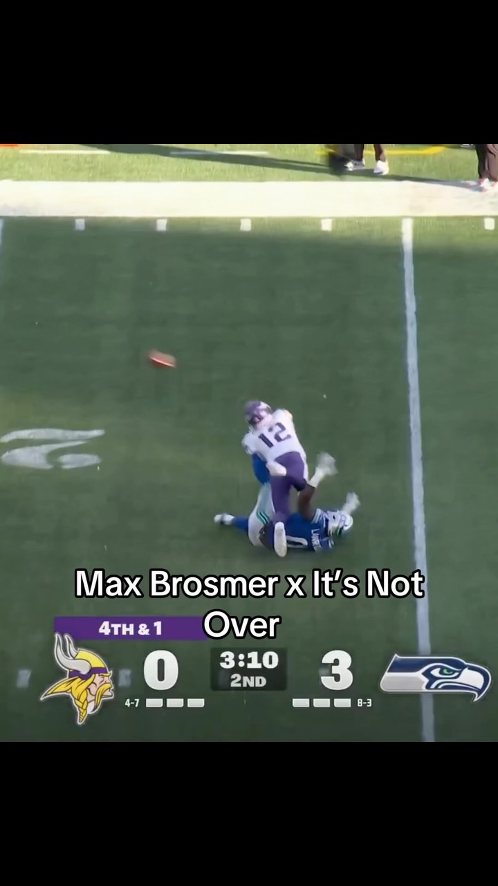 Max Brosmer cut by Vikings - a look...