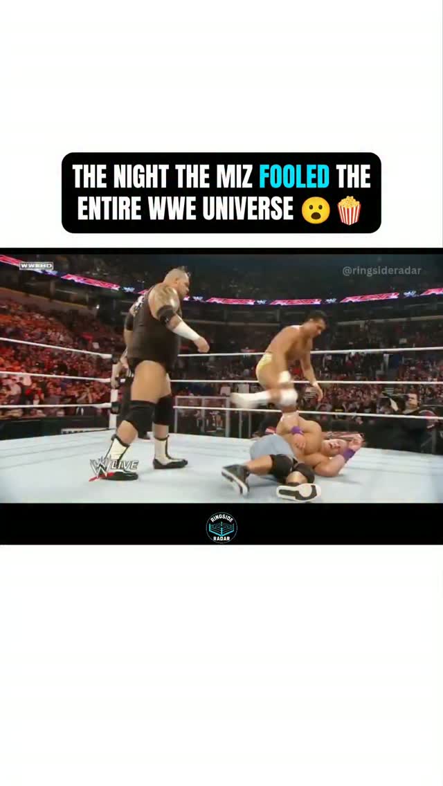 The Miz Fools the WWE Universe as T... on MILLIONS The Miz Fools the WWE Universe as T...