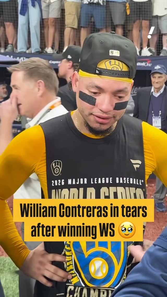Brewers WS MVP William Contreras ge...