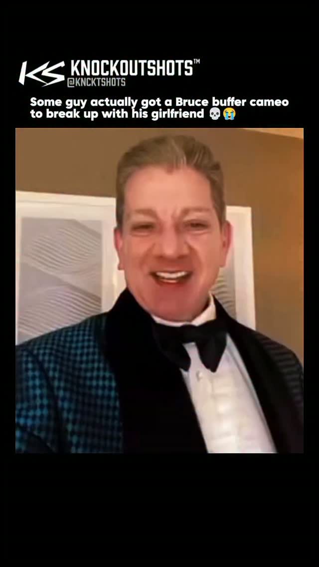 Bruce Buffer cameo to break up with... on MILLIONS Bruce Buffer cameo to break up with...